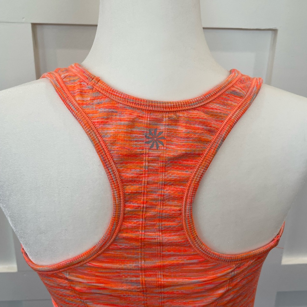 Athleta Orange Razorback Top - Picture 4 of 7